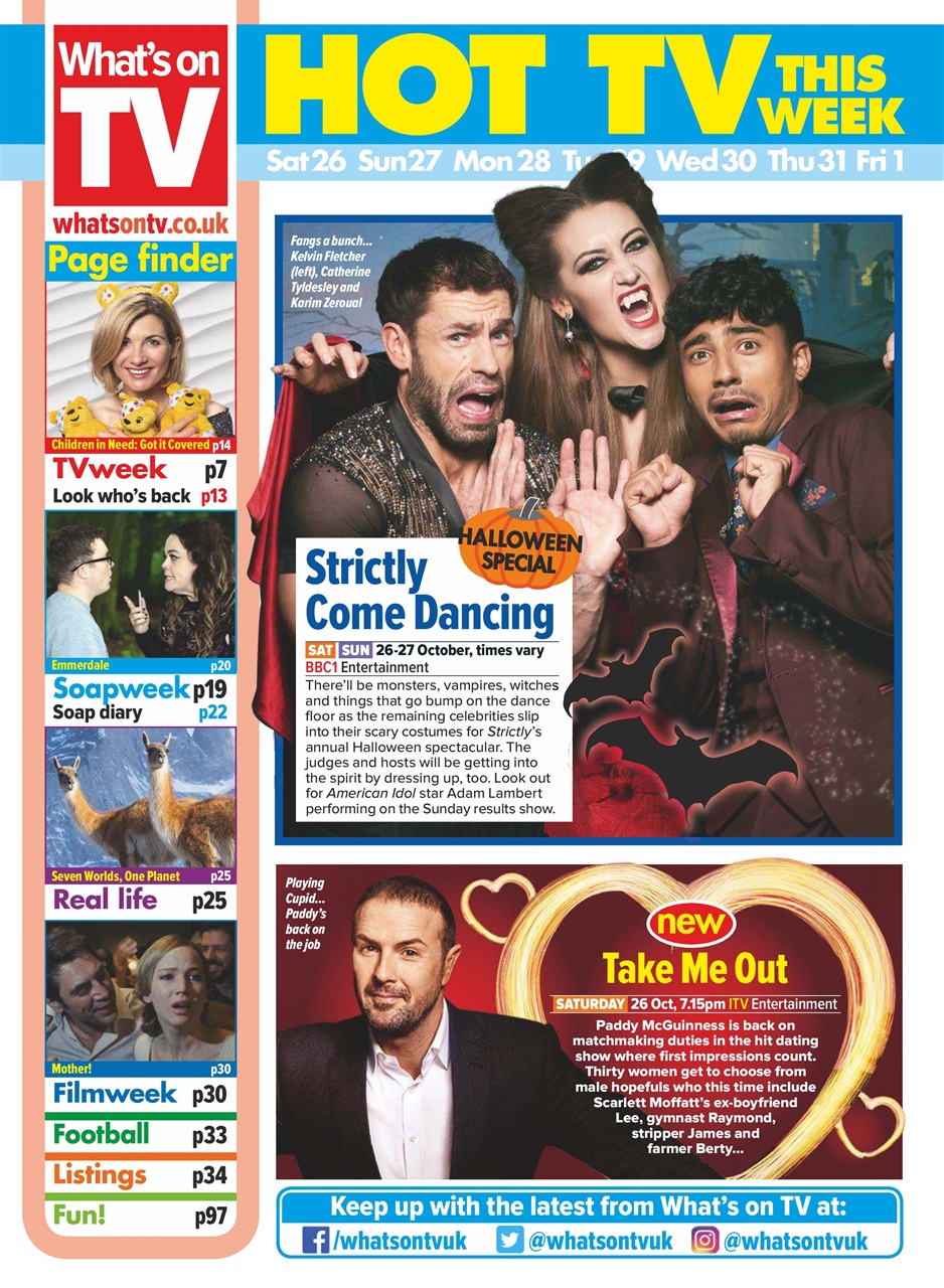What's on TV Preview Pages