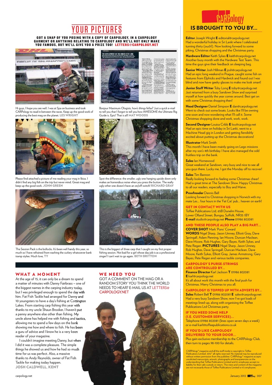 CARPology Magazine Preview Pages