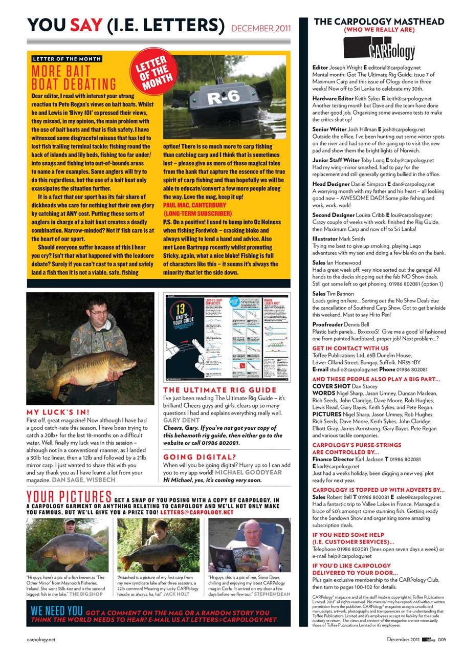 CARPology Magazine Preview Pages