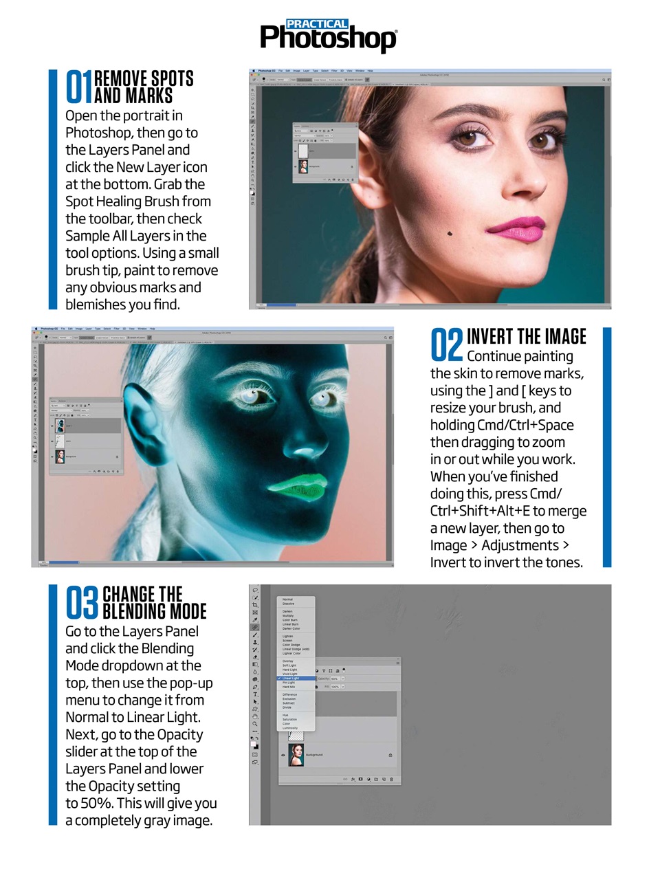 Practical Photoshop Preview Pages