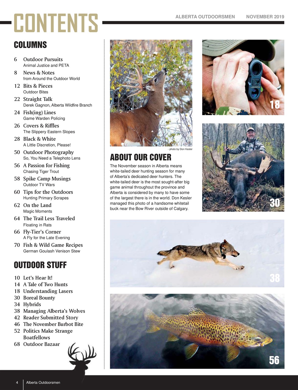 Alberta Outdoors Preview Pages