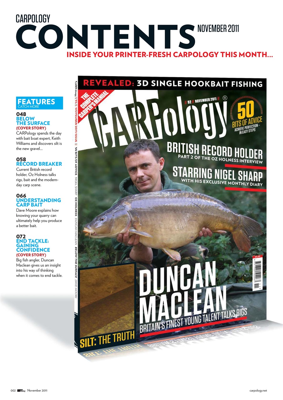 CARPology Magazine Preview Pages