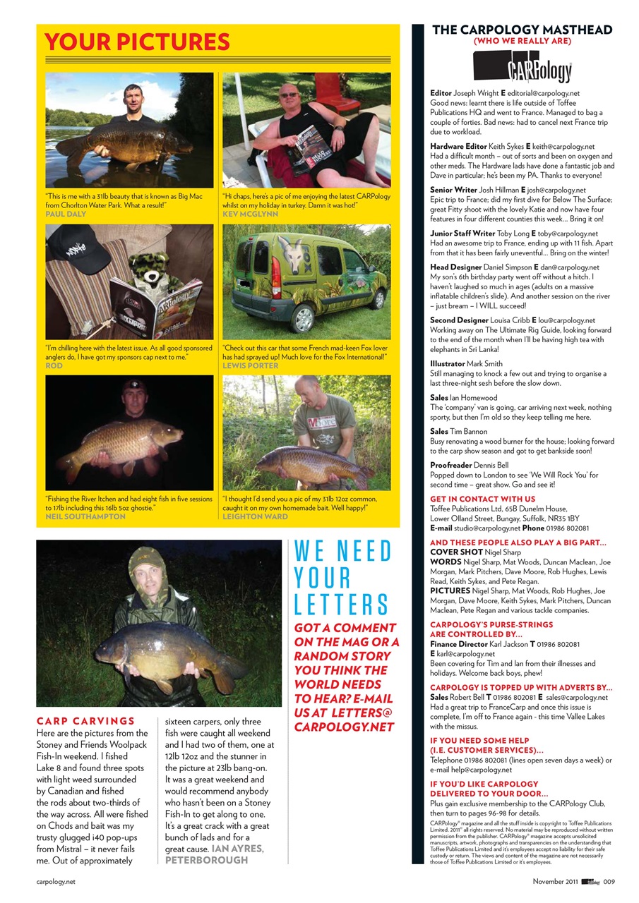 CARPology Magazine Preview Pages