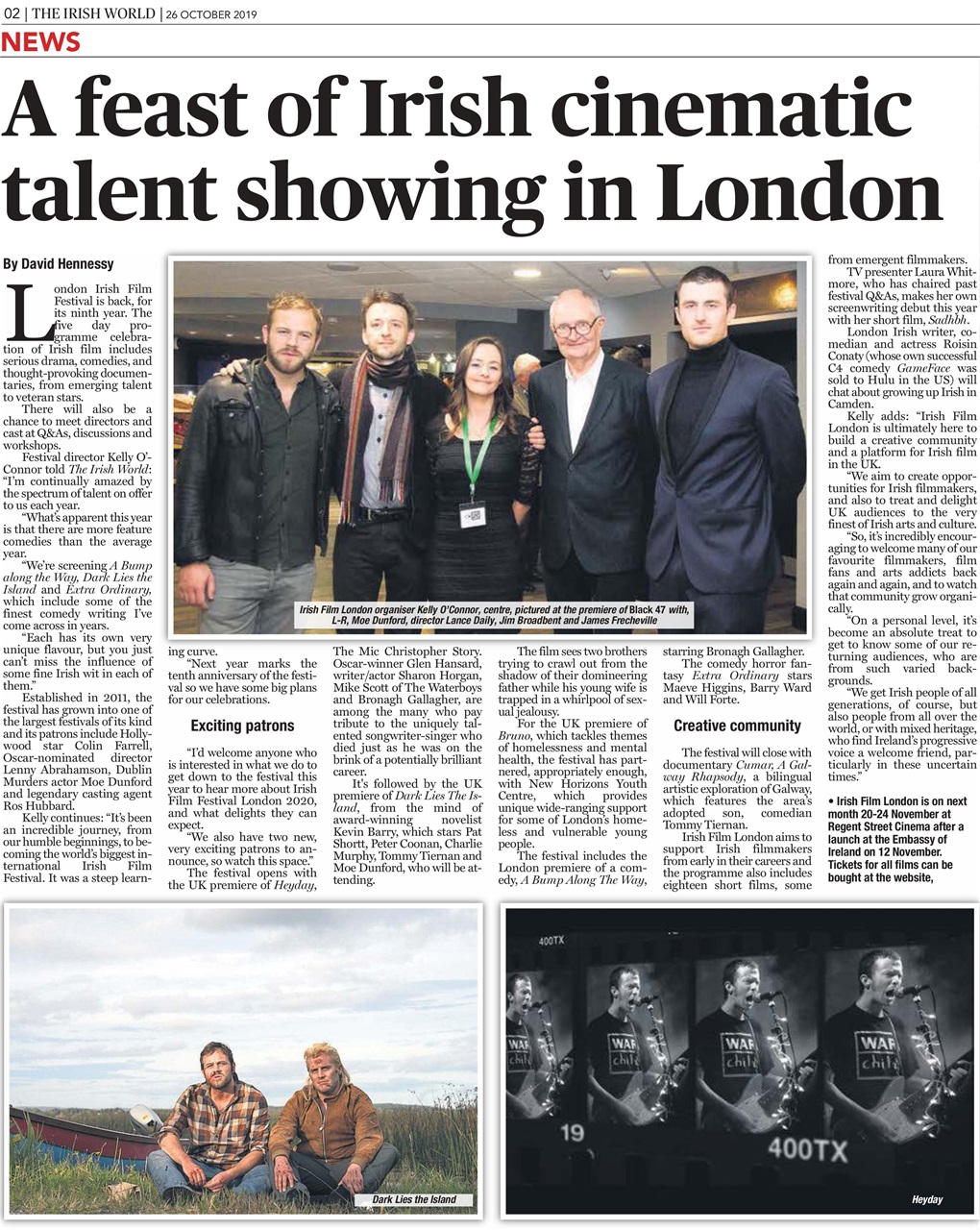 Irish World Preview Pages