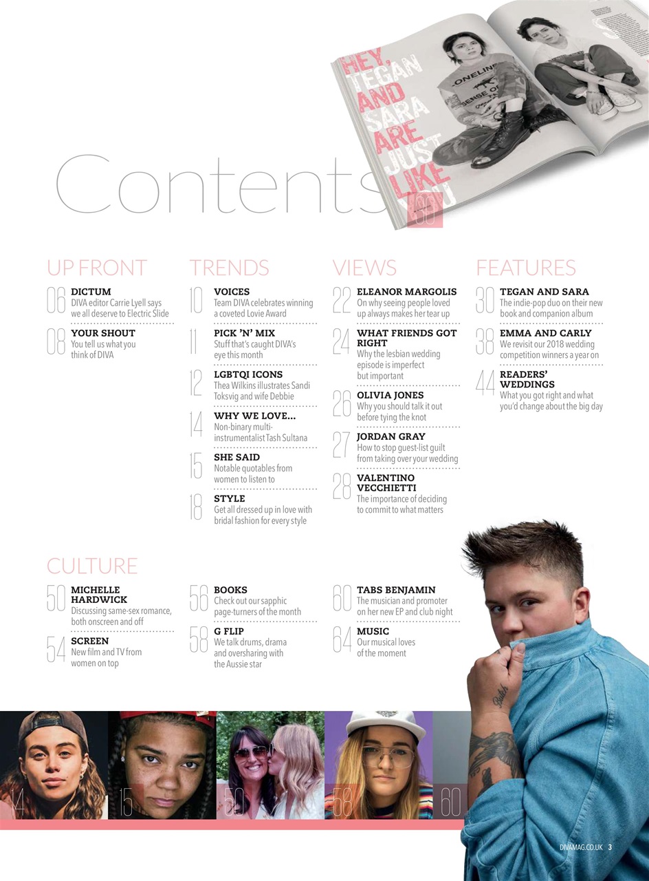 DIVA Magazine Preview Pages