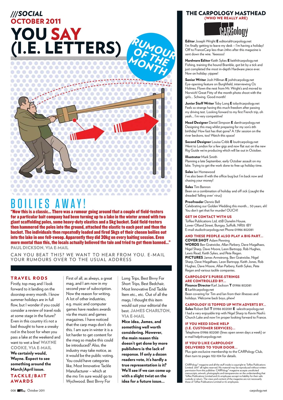 CARPology Magazine Preview Pages