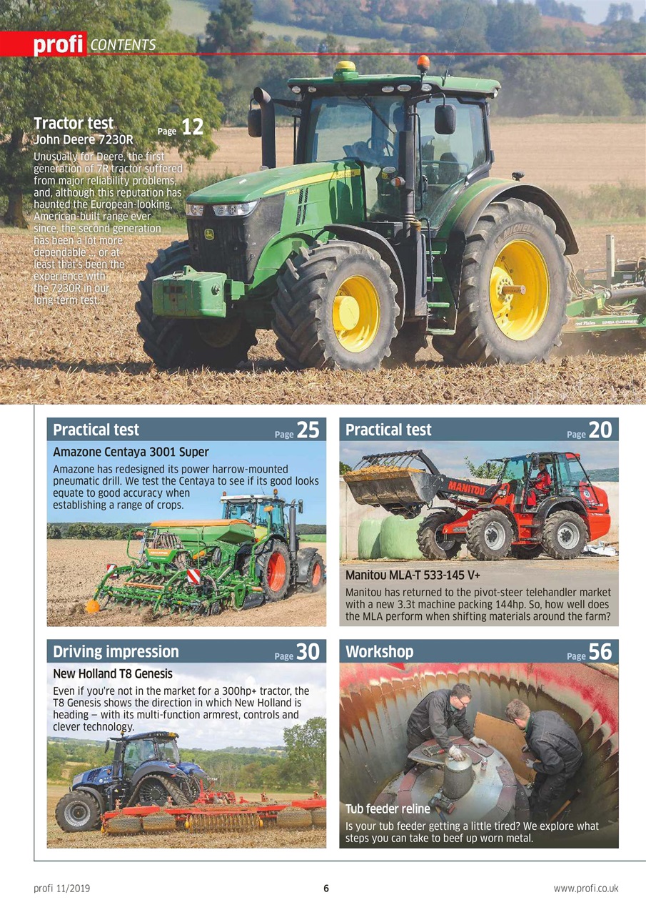 Profi International Preview Pages