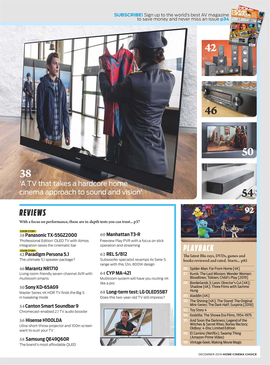 Home Cinema Choice Preview Pages