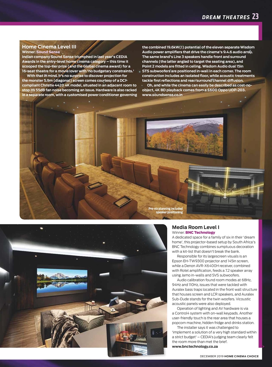 Home Cinema Choice Preview Pages