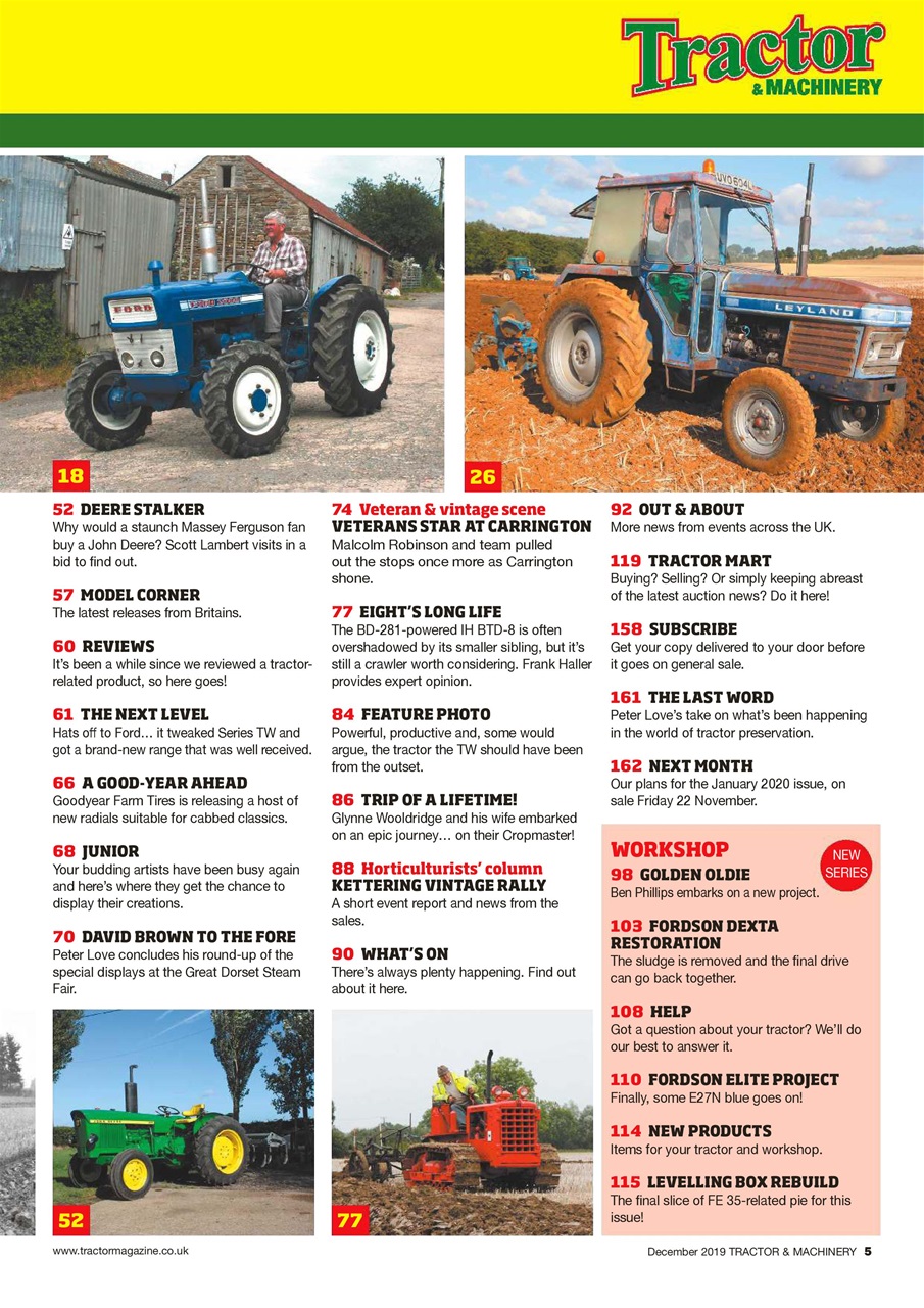 Tractor & Machinery Preview Pages