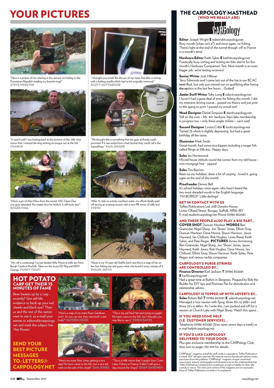 CARPology Magazine Preview Pages
