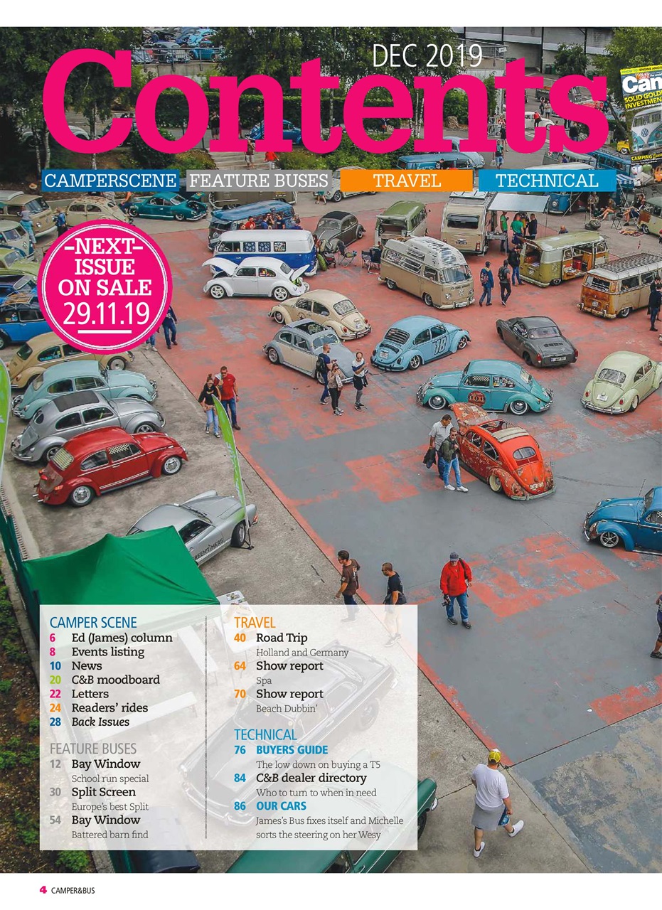 VW Camper Preview Pages