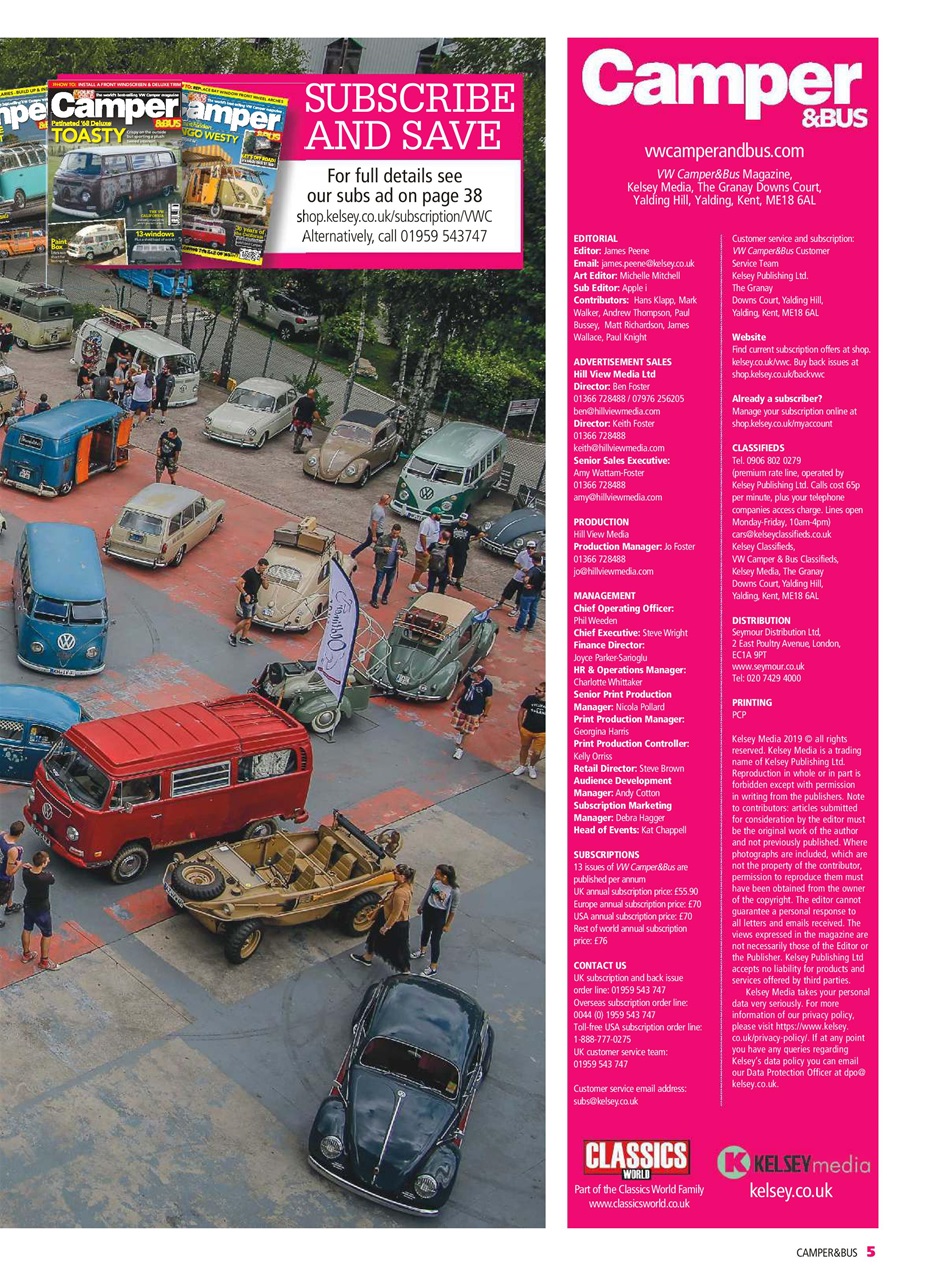 VW Camper Preview Pages