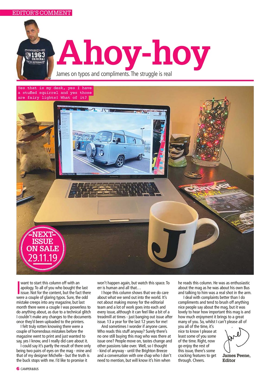 VW Camper Preview Pages