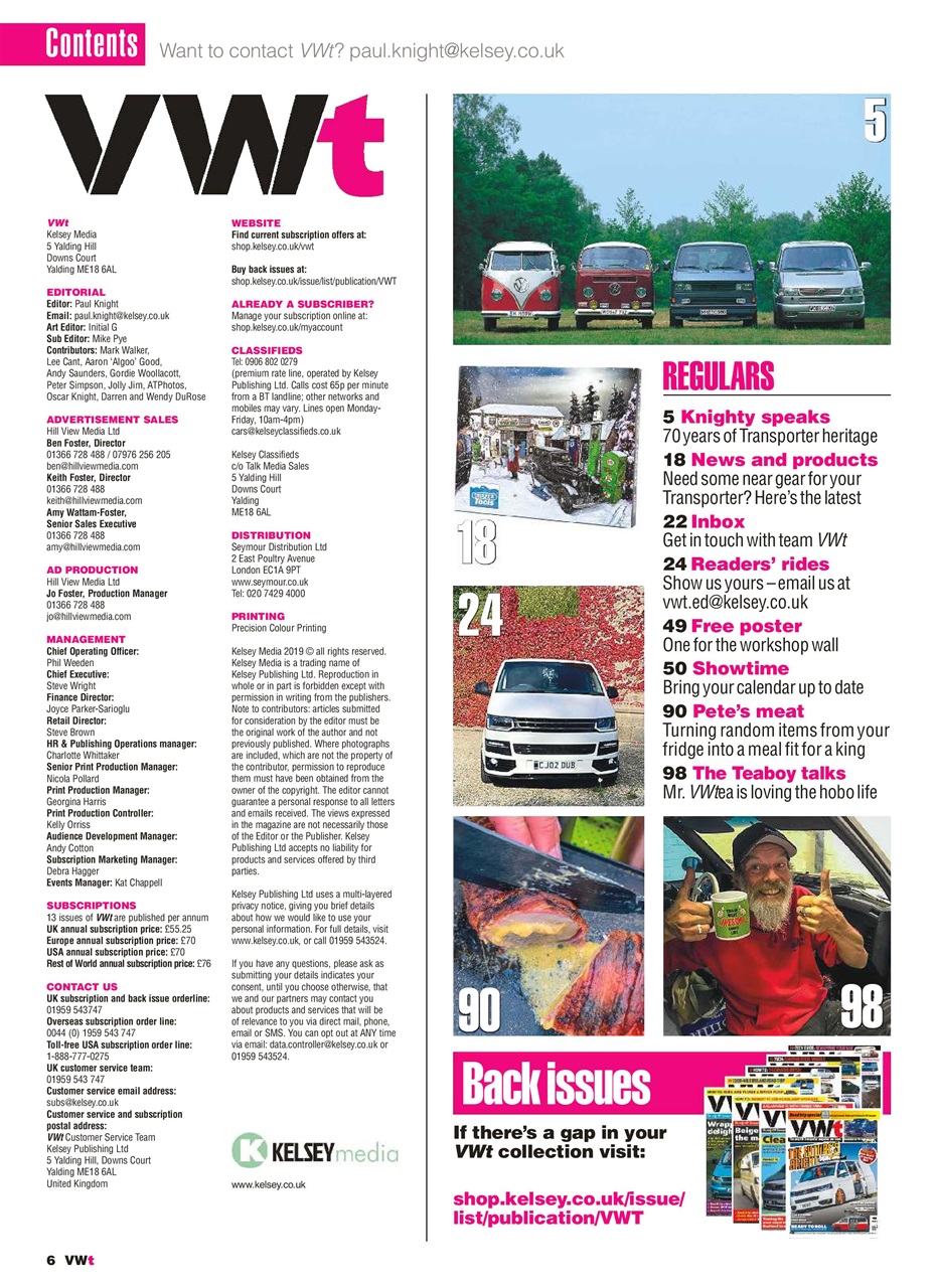 VWt Magazine Preview Pages