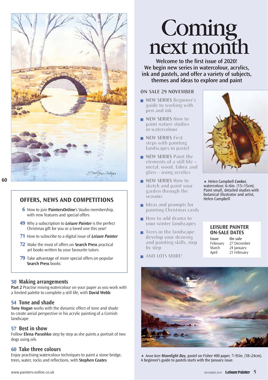 Leisure Painter & The Artist Preview Pages