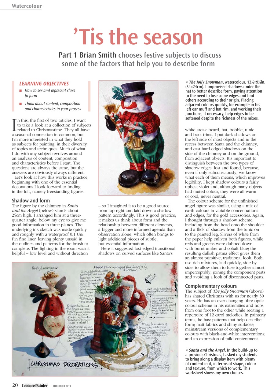 Leisure Painter & The Artist Preview Pages