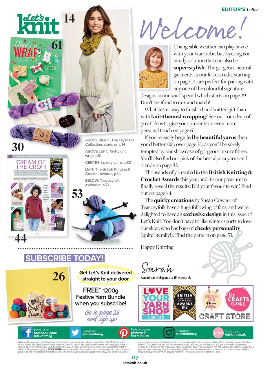 Let's Knit Preview Pages