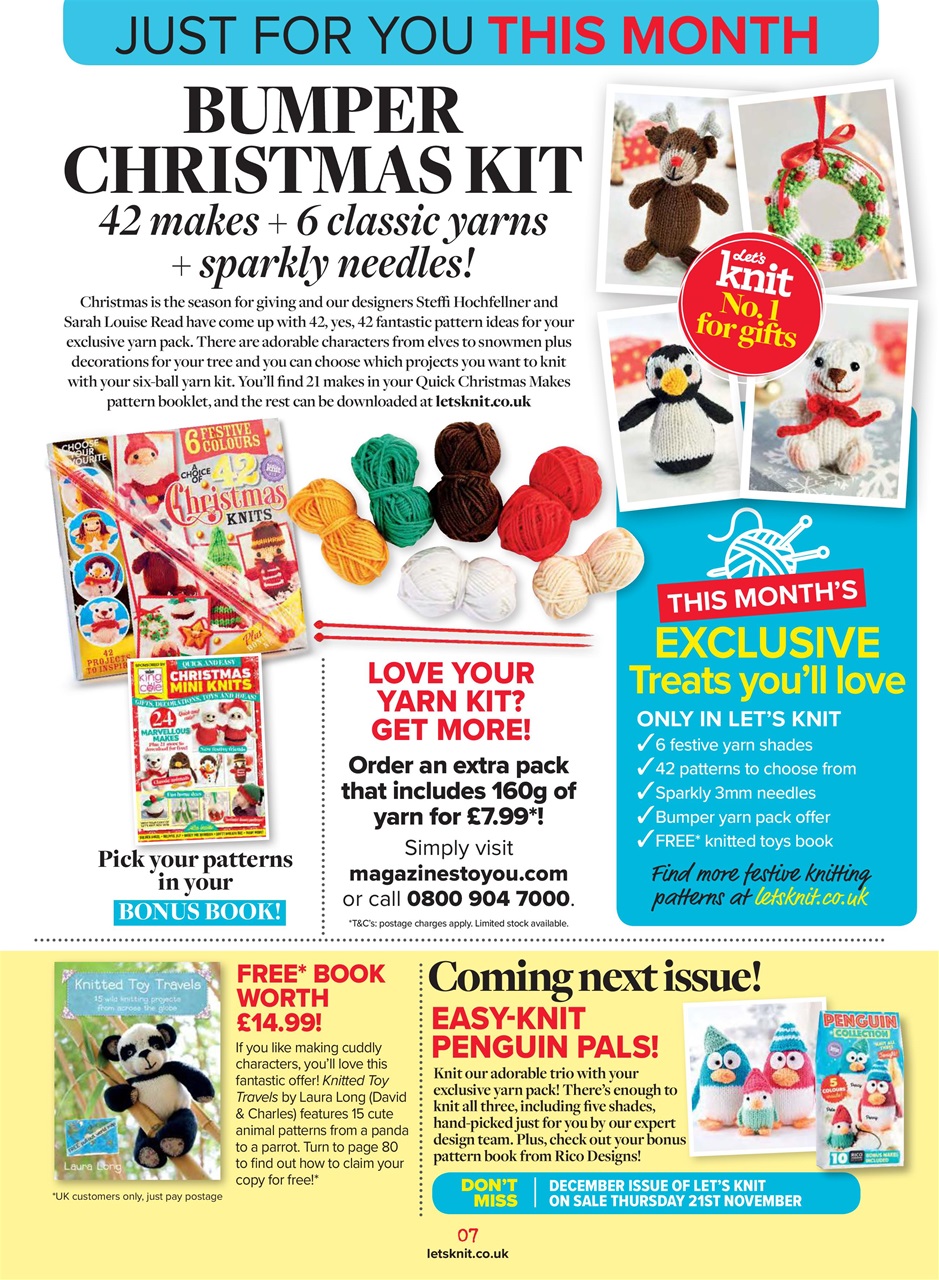 Let's Knit Preview Pages