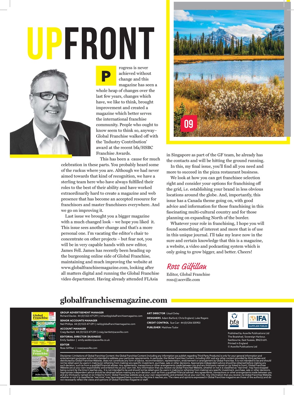 Global Franchise Preview Pages