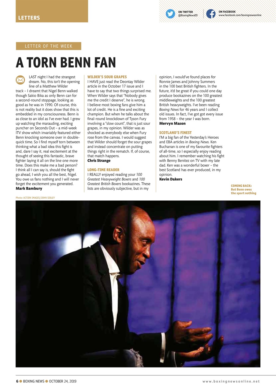 Boxing News Preview Pages