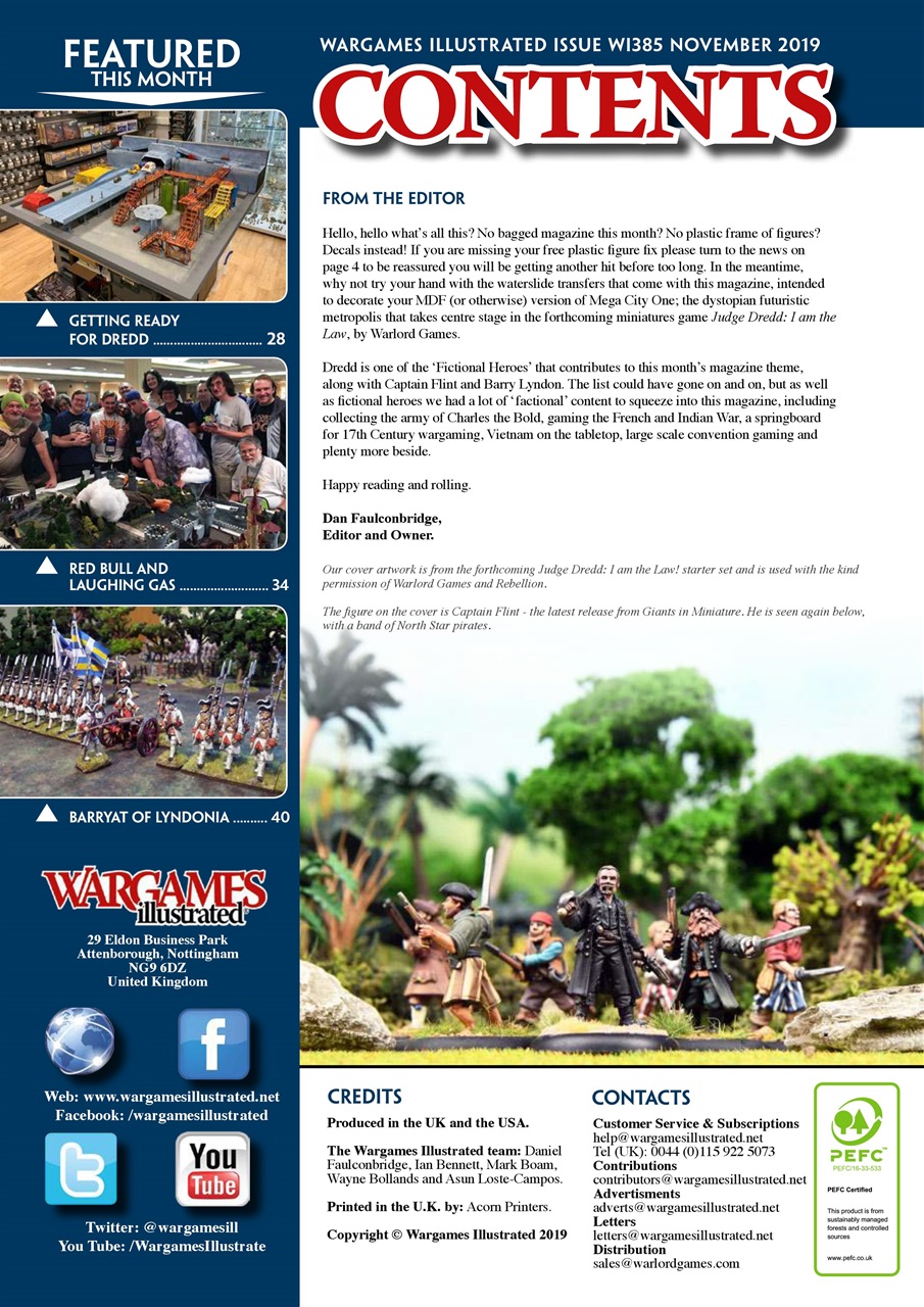 Wargames Illustrated Preview Pages