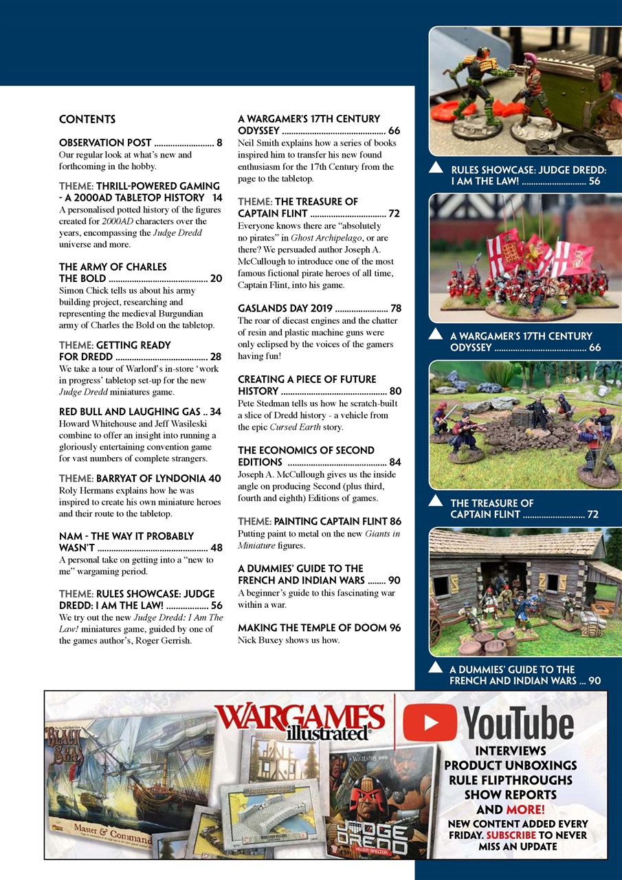 Wargames Illustrated Preview Pages