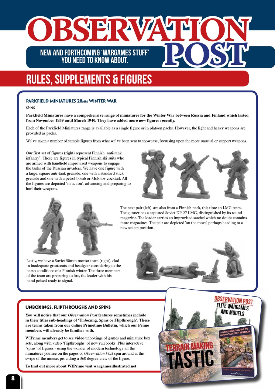 Wargames Illustrated Preview Pages