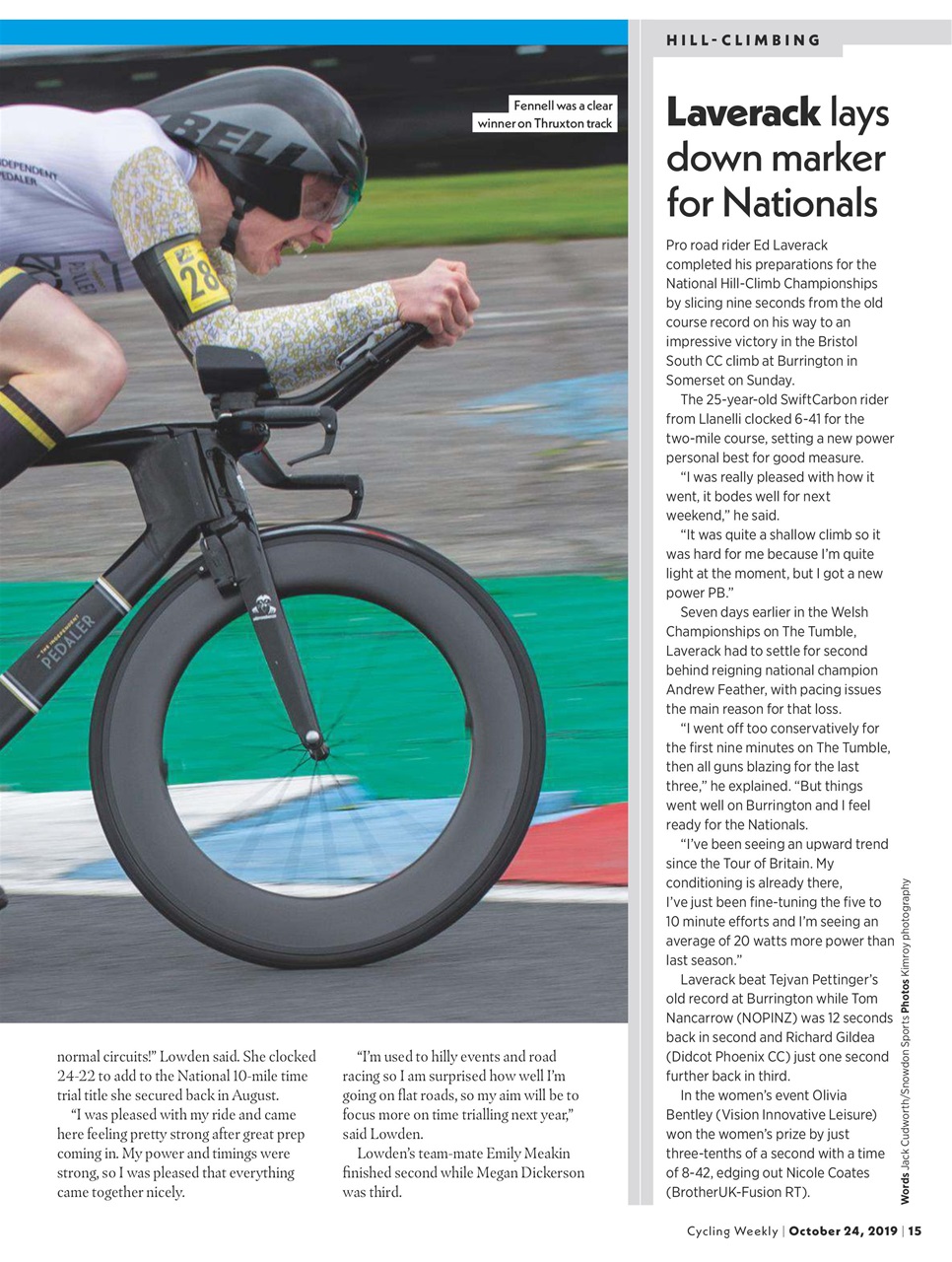 Cycling Weekly Preview Pages