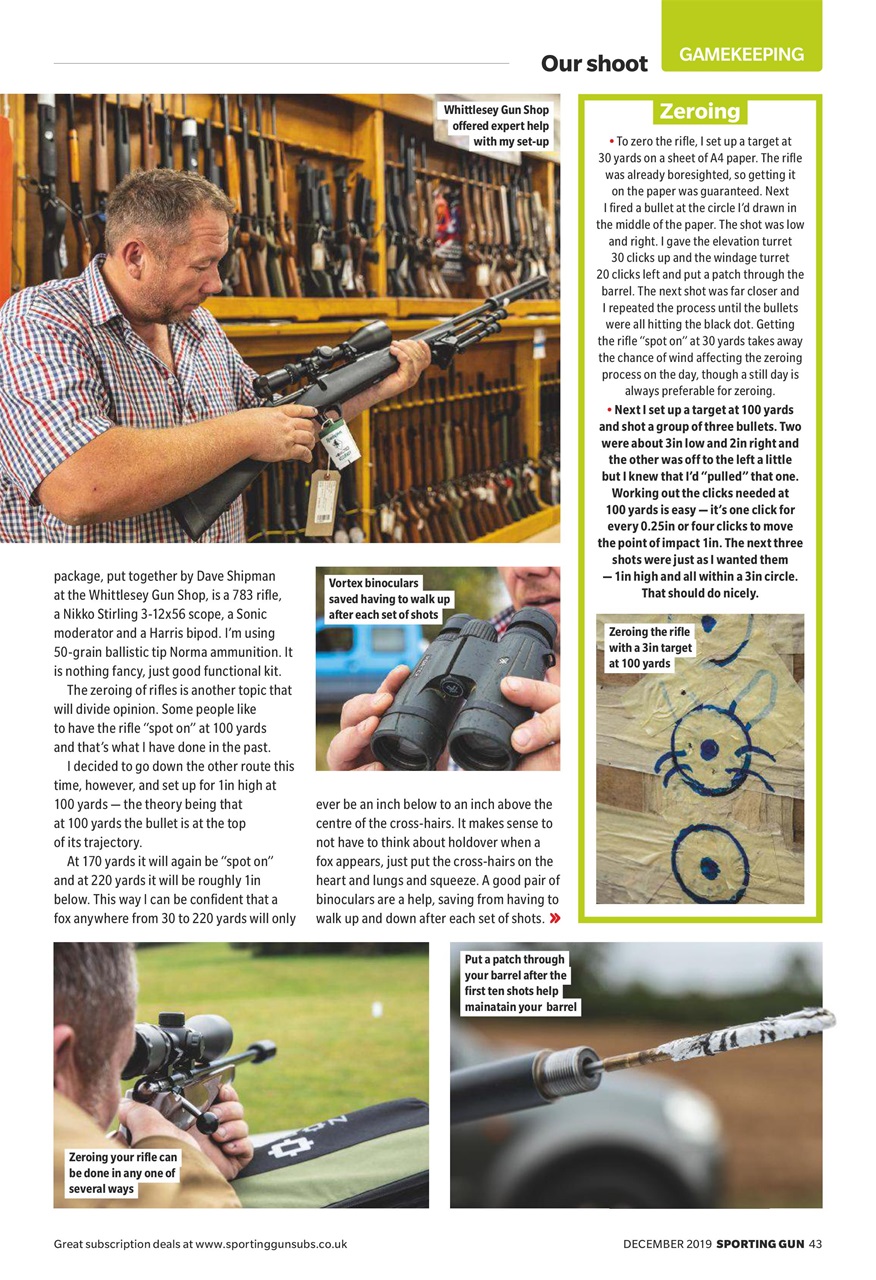 Sporting Gun Preview Pages