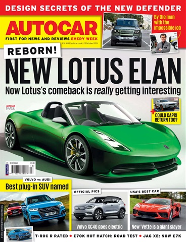 Autocar issue 23rd October 2019