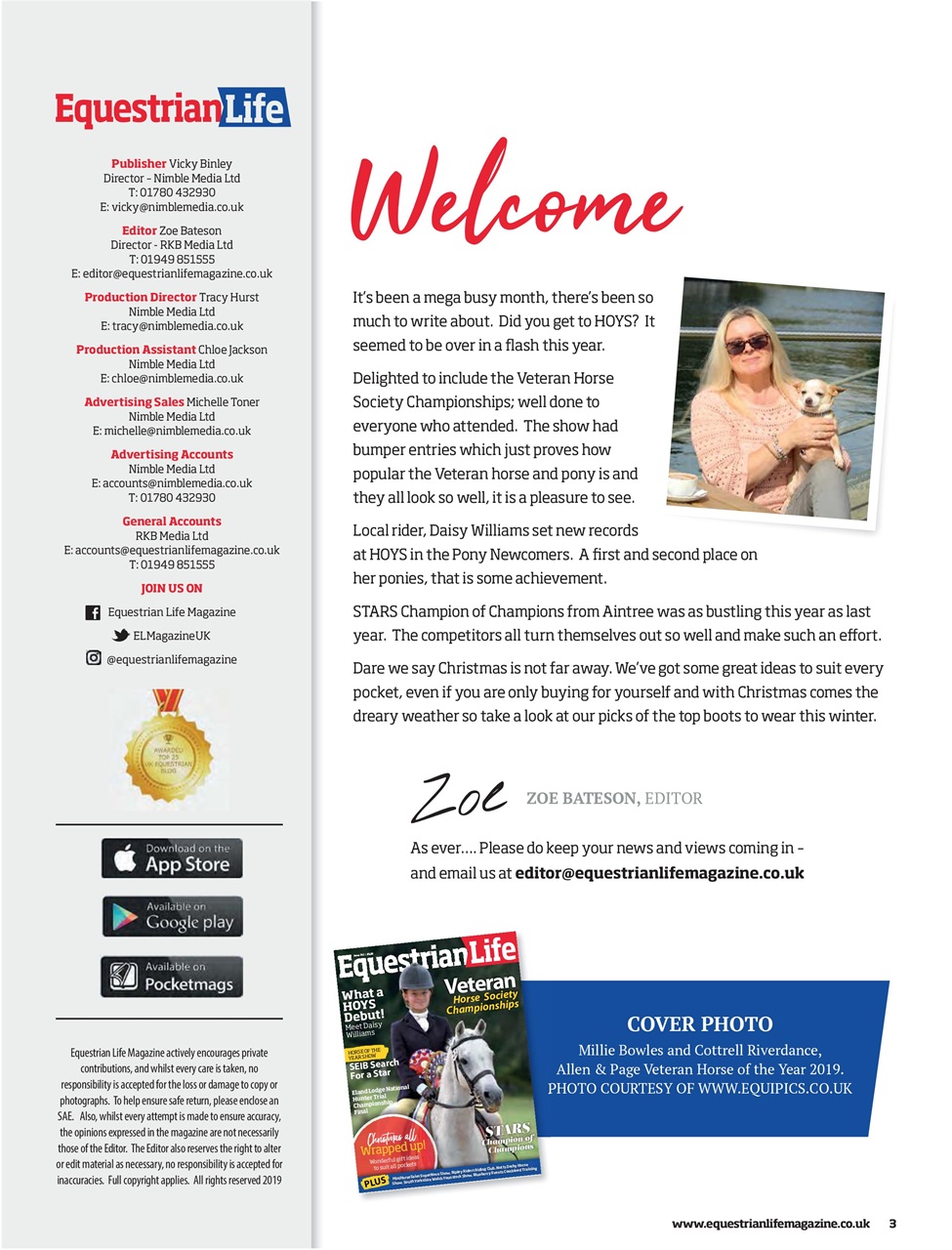 Equestrian Life Magazine Preview Pages