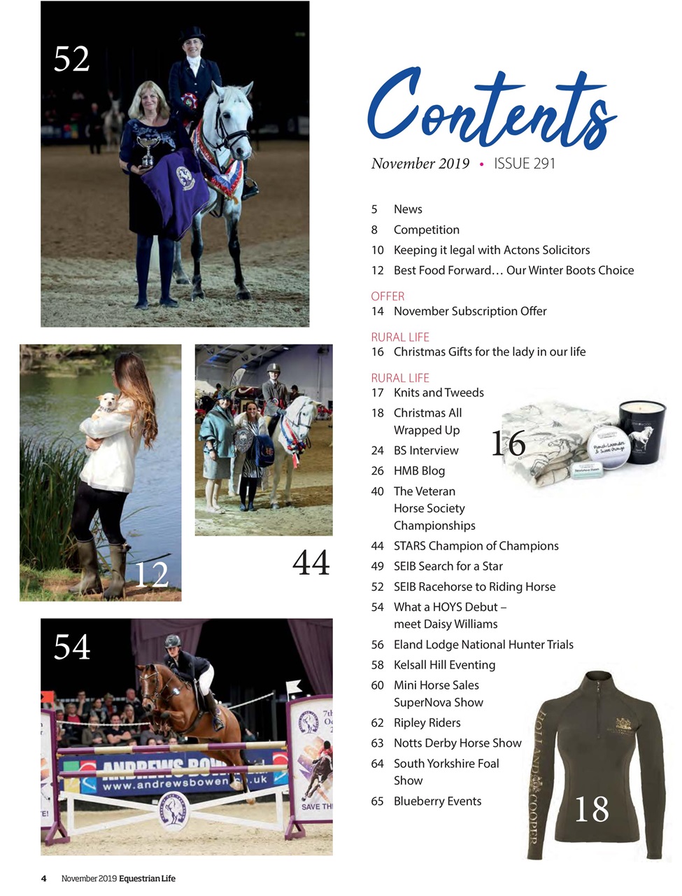 Equestrian Life Magazine Preview Pages