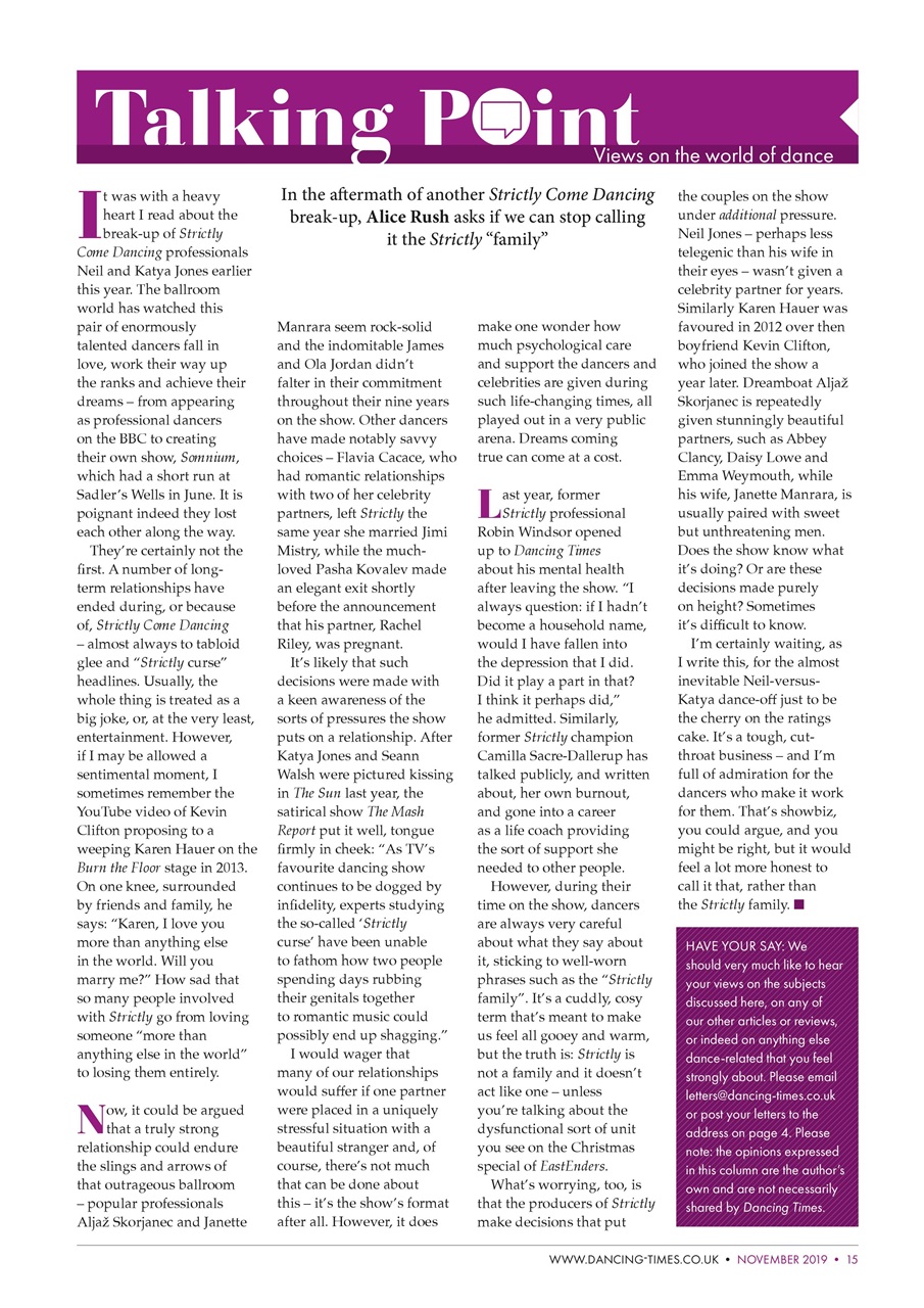 Dancing Times Preview Pages