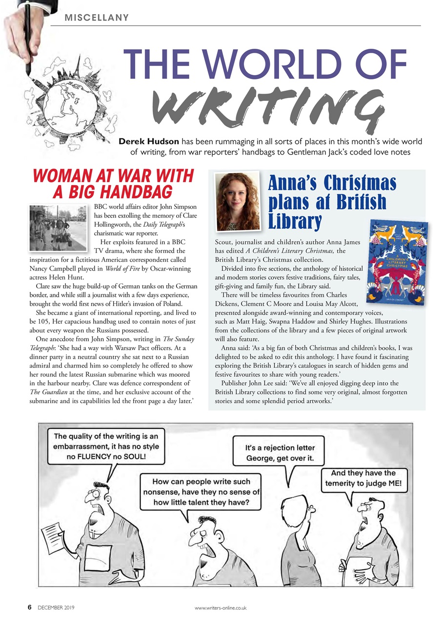 Writing Magazine Preview Pages