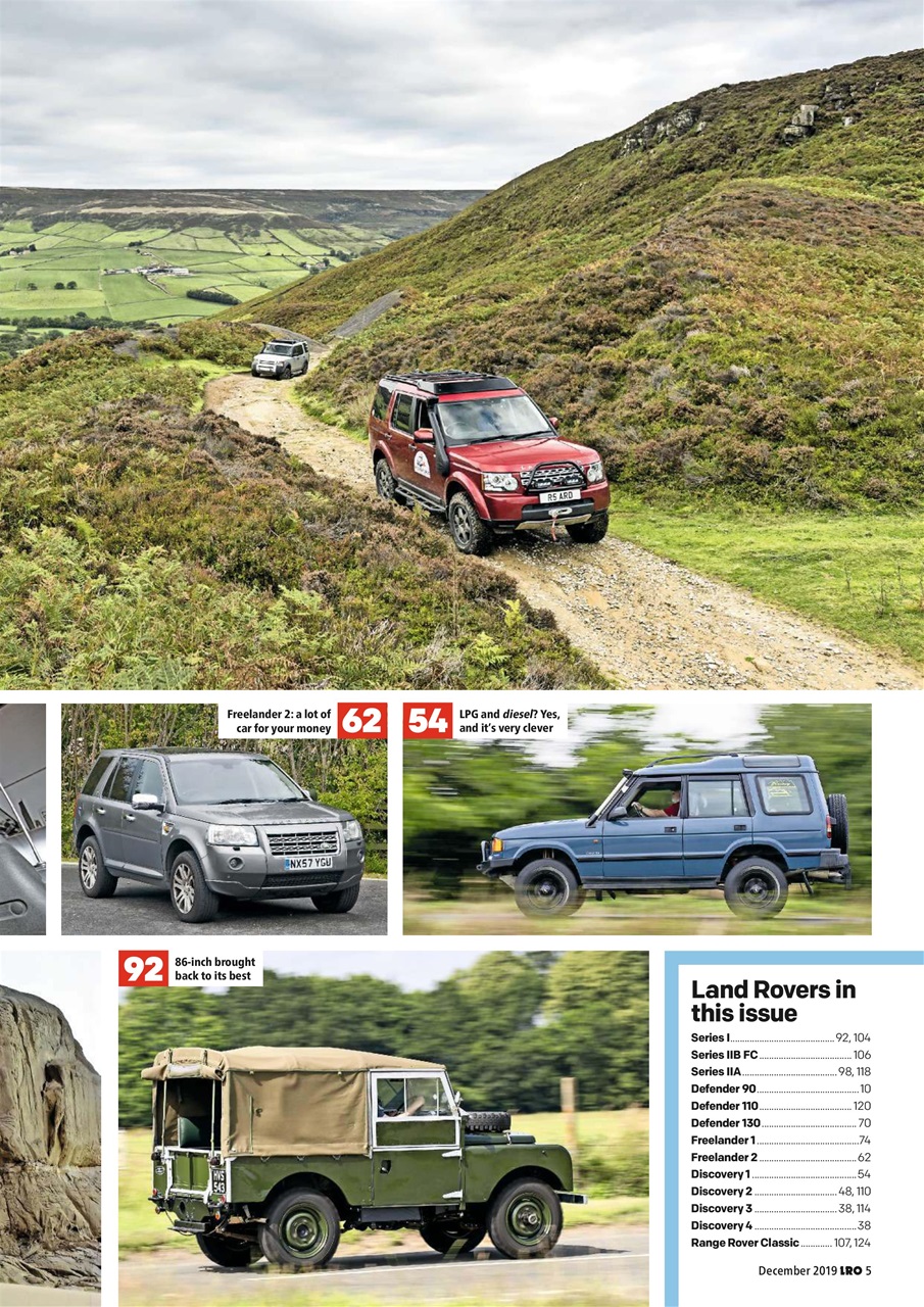 Land Rover Owner Preview Pages