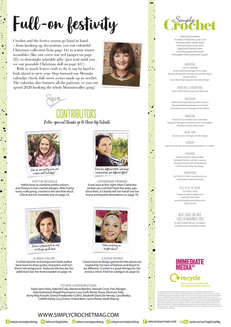 Simply Crochet Preview Pages