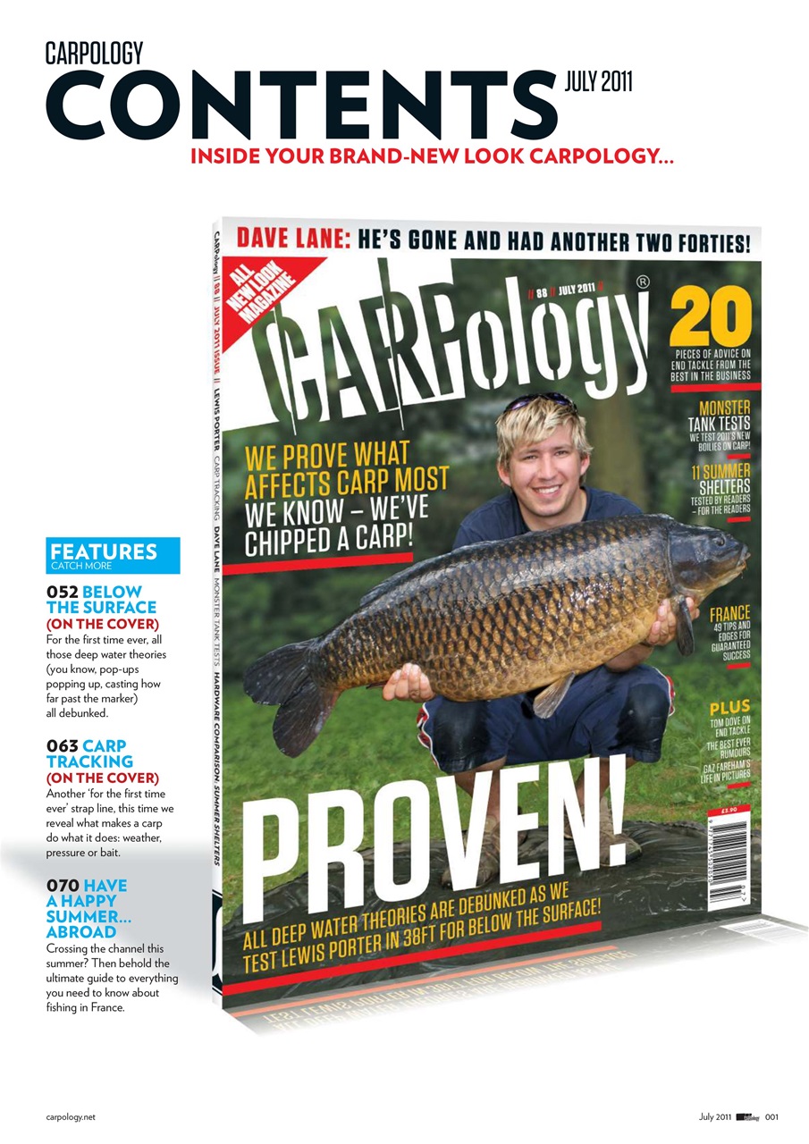 CARPology Magazine Preview Pages