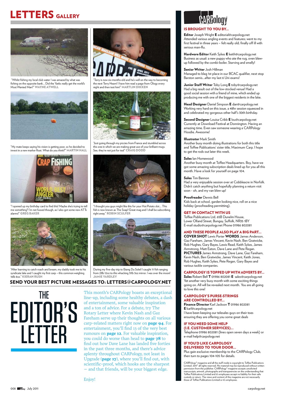 CARPology Magazine Preview Pages