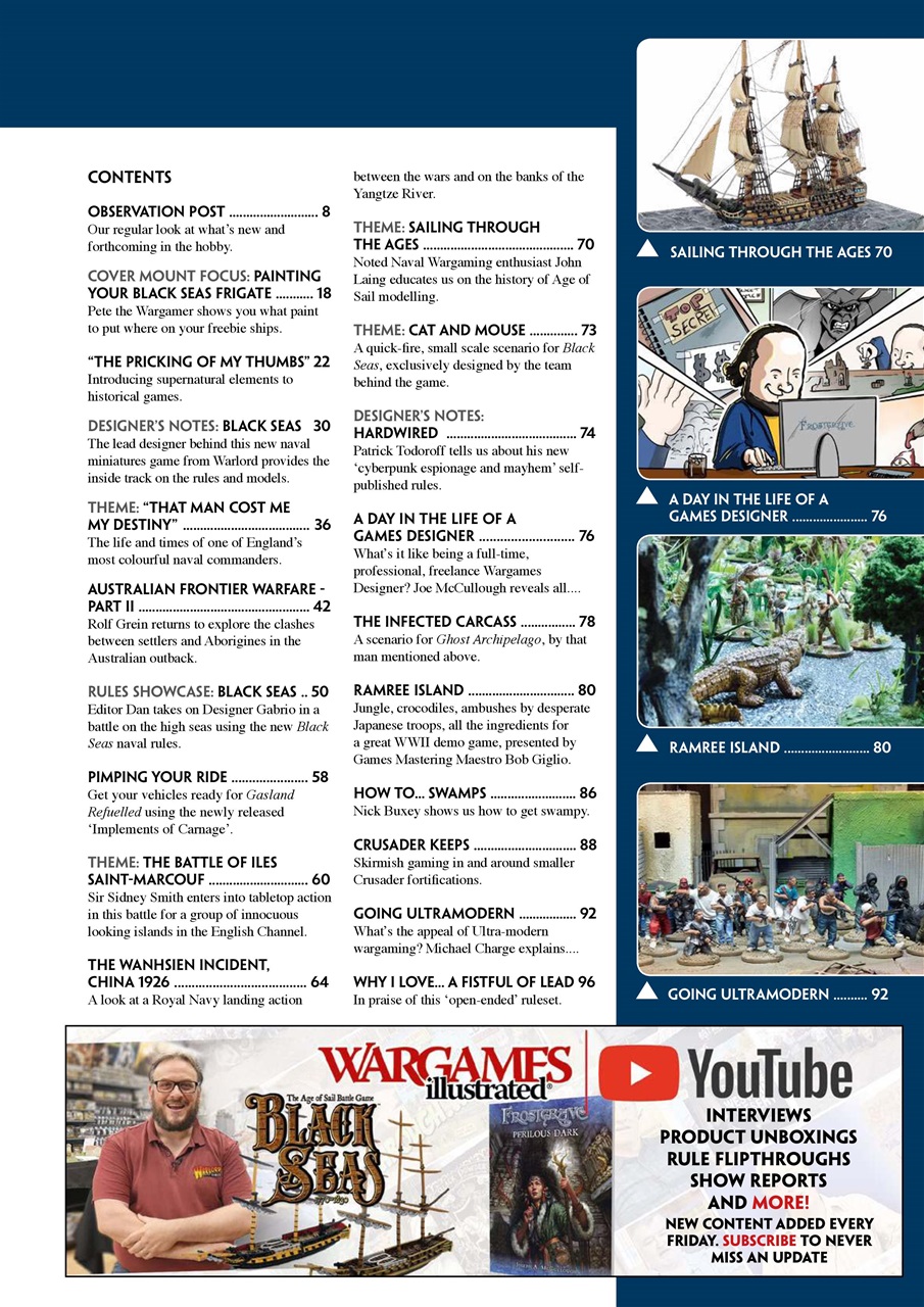 Wargames Illustrated Preview Pages
