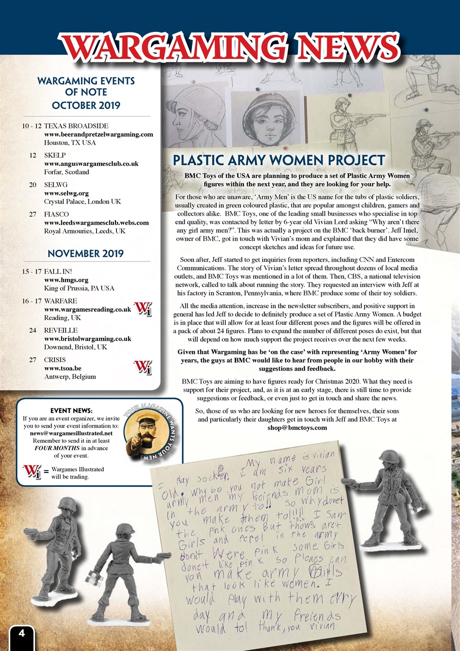 Wargames Illustrated Preview Pages