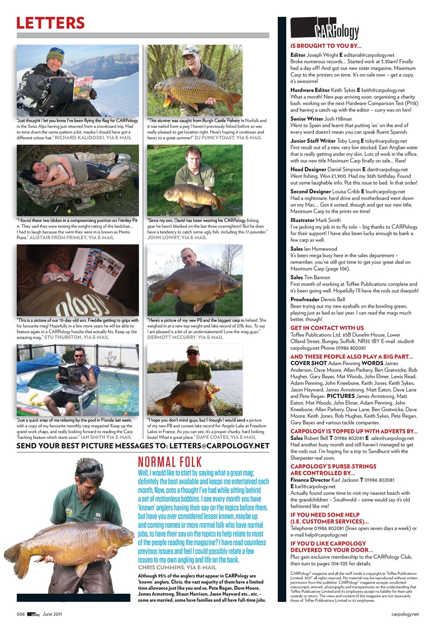 CARPology Magazine Preview Pages