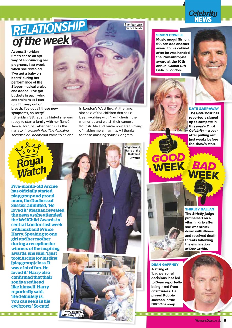 Woman's Own Preview Pages