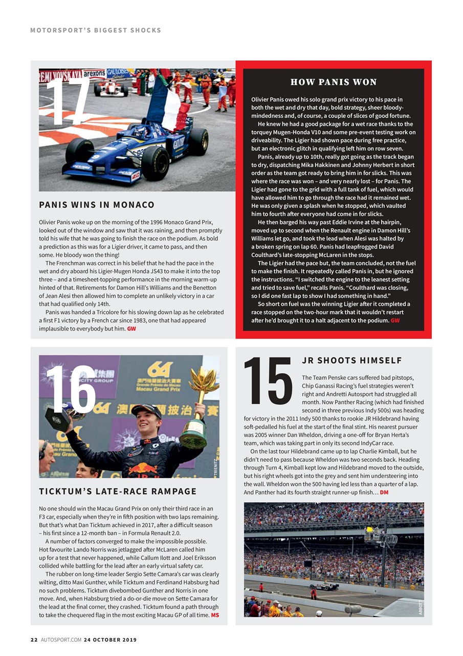 Autosport Preview Pages