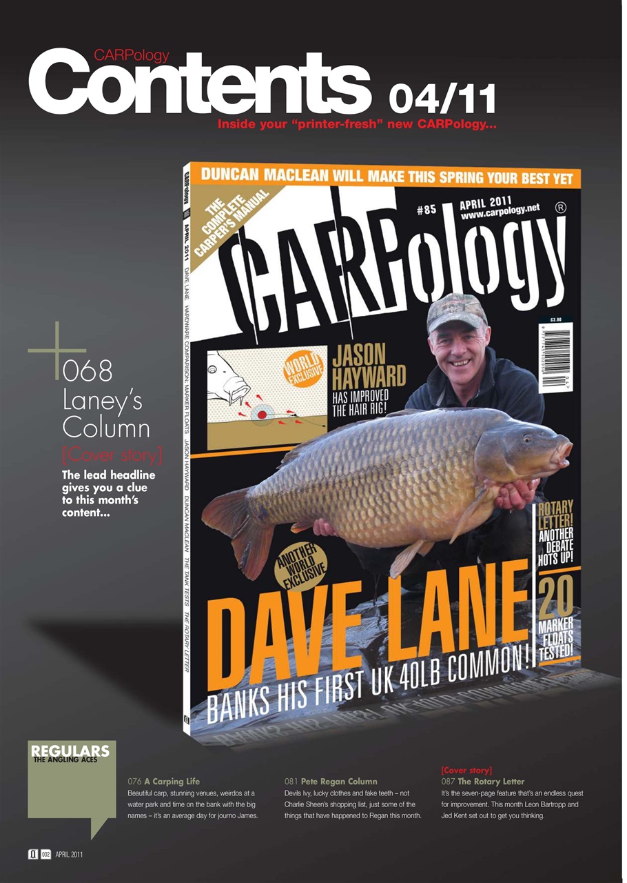CARPology Magazine Preview Pages