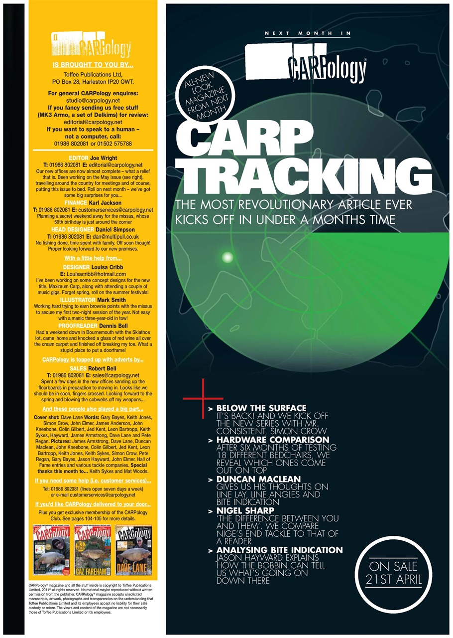 CARPology Magazine Preview Pages