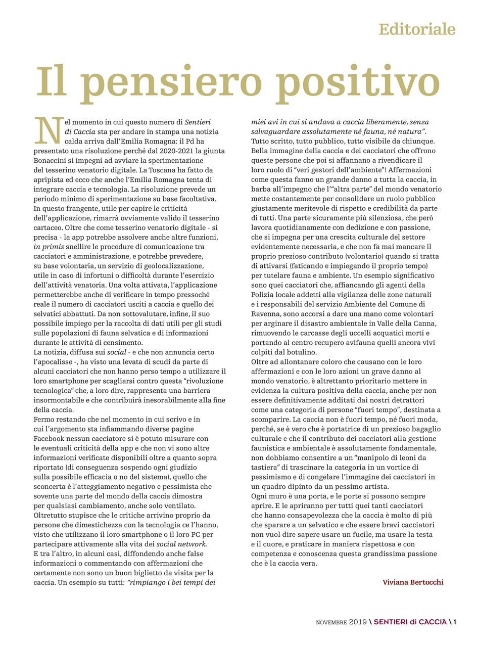 SENTIERI DI CACCIA Preview Pages