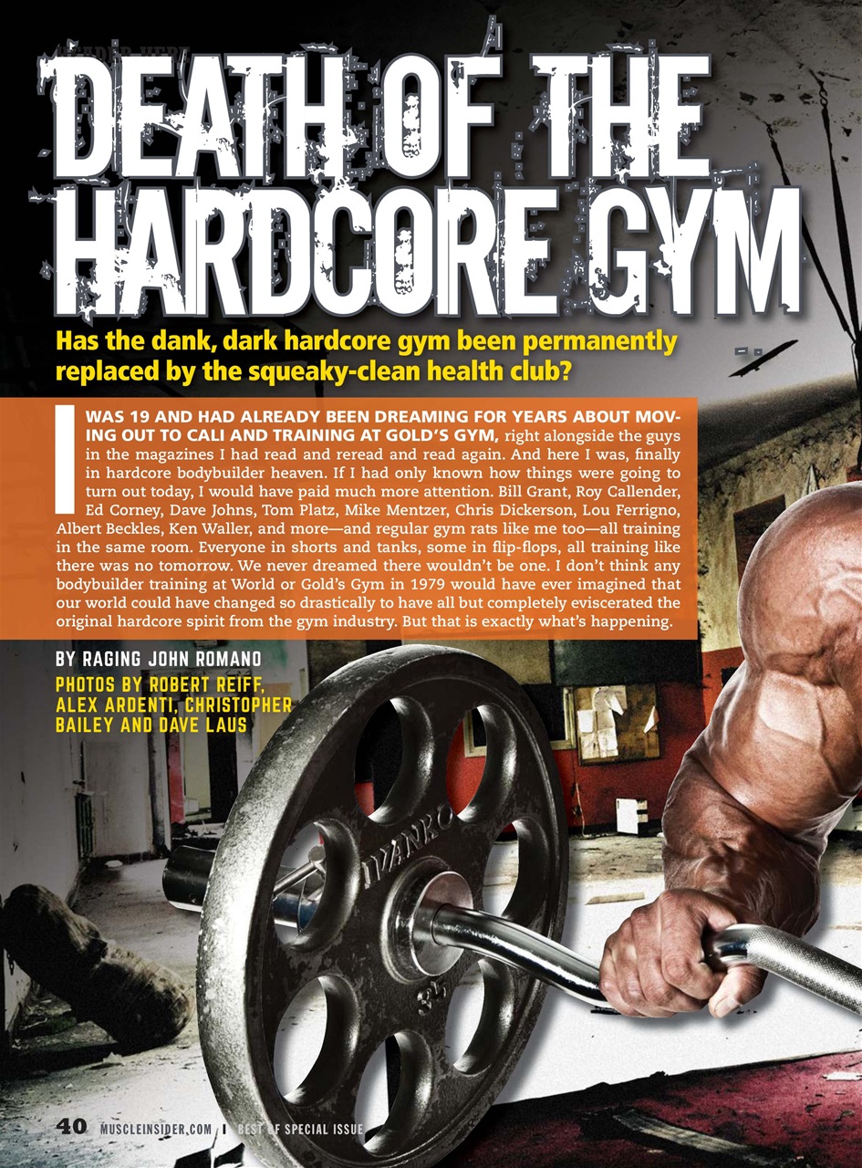 Muscle Insider Magazine Preview Pages