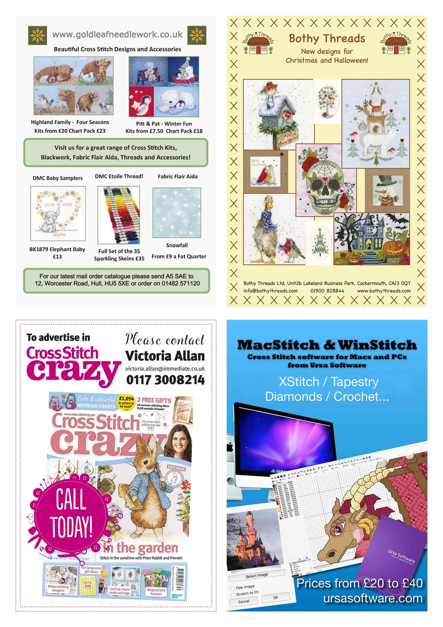 Cross Stitch Crazy Preview Pages