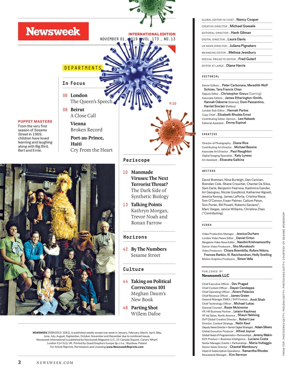 Newsweek International Preview Pages